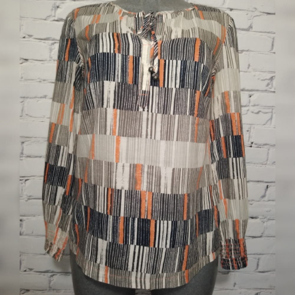 Calvin Klein jeans stripped,tunic blouse size "S".